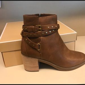 Michael Kors Leather Booties